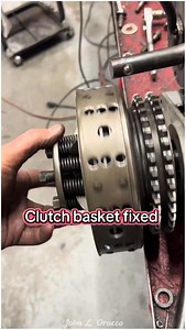 Fixing the shovelheads clutch basket #motorcycle #harleydavidson #shovelhead #bikelife #foryoupage #fyppppppppppppppppppppppp #fyp #vintageharleydavidson #chopperlife #shovelheadsforever #cho | John L. Orozco