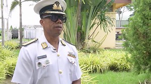 Ghana Navy 🇬🇭 Commodore Solomon Asiedu-Larbi shares why #ObangameExpress2024 is important to Ghana & West Africa 🌍. During #OE24, partner nations to work side-by-side to better synchronize and rehearse for potential real-world scenarios. U.S. Embassy Ghana U.S. Africa Command (AFRICOM) U.S. Department of State: Bureau of African Affairs | U.S. Naval Forces Europe-Africa/U.S. Sixth Fleet