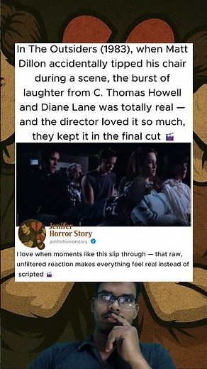 What You Missed in The Outsiders (1983): Matt Dillon’s Chair Tip Wasn’t Scripted — But They Kept It🎬