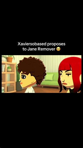 Xaviersobased proposes to Jane remover #xaviersobased #janeremover #tomodachilife