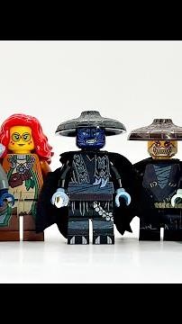 I bought these LEGO Ninjago custom minifigures!