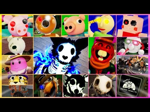 MY AVERAGE PIGGY RP by @MikkDev ALL JUMPSCARES!?