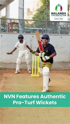Train Like a Pro | Turf Cricket Practice at Nalanda Vidyaniketan Vijayawada