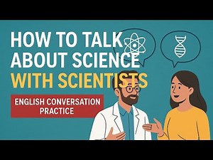 How to Talk About Science with Scientists | English Conversation Practice