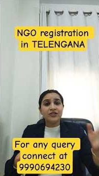 NGO registration in TELENGANA #shorts #ytshorts #trendingshorts