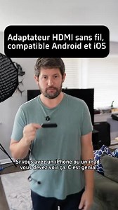 Branchez simplement cet adaptateur HDMI sans fil à n'importe quel écran, terminez la configuration et projetez instantanément l'écran de votre téléphone ! Deux modes de connexion ultra-simples, aucune application à installer. Compatible avec les systèmes iOS et Android, il offre une expérience vidéo fluide et de haute qualité pour vos films, jeux ou présentations. Connexion simple, branchez et c'est parti ! ⚡👉https://t.site/4tjMppb | Solite-dweller.fr