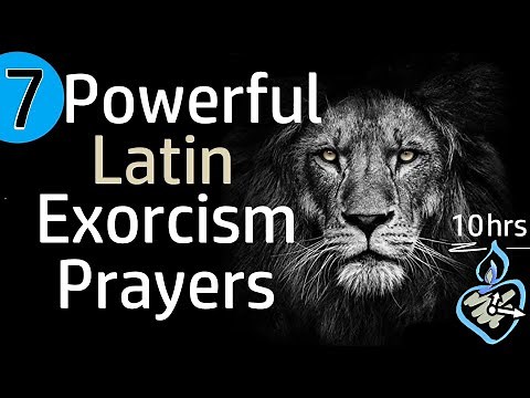 10 Hours Latin Exorcism / Deliverance Prayers Against Evil to Stop Demonic Attacks & Sleep in Peace