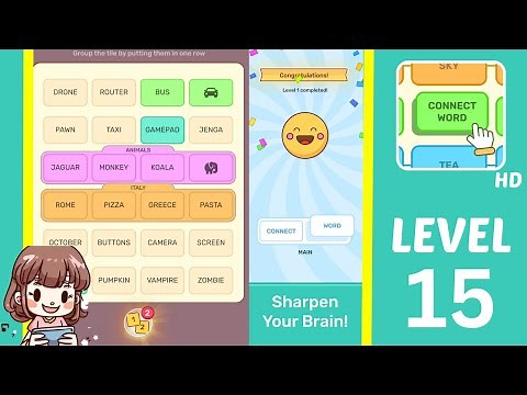 Connect Word Level 15 Answers Walkthrough