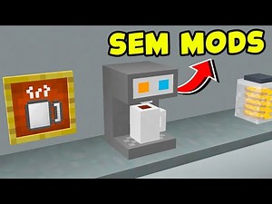 ☕️ Como fazer uma CAFETEIRA no MINECRAFT Bedrock (MCPE, Windows 10, Playstation e Xbox)