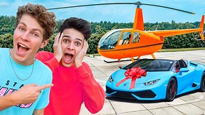 Surprising Brent Rivera With 24 gifts In 24 Hours! 😱🎁 | Ben Azelart