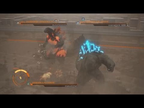 GODZILLA ps4:Godzilla (1964) vs Burning Godzilla e Godzilla (2014)