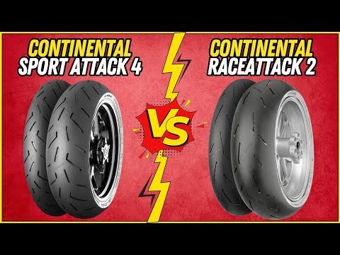 Continental Sport Attack 4 vs Continental RaceAttack 2: Sport Tire Comparison