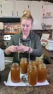 Canning Rabbit Bone Broth