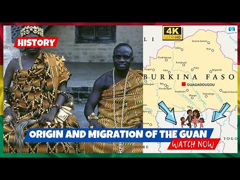 Origin and🌴 Migration of the Guan people | History of Ghana| 4K🇬🇭 📚