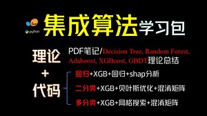 集成算法学习包：基本原理 代码实战