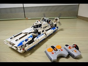 LEGO Technic 42025 B model PF RC motorized Hovercraft by 뿡대디