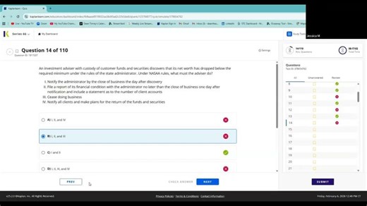 Series 66 Exam Shared Screen Practice Test Ride Along | Dean Tinney