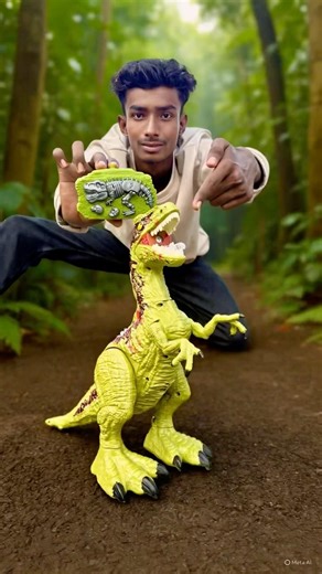 Luminoso Dinosaur World Remote Control Toy ki review & testing || 🦖😱#shorts