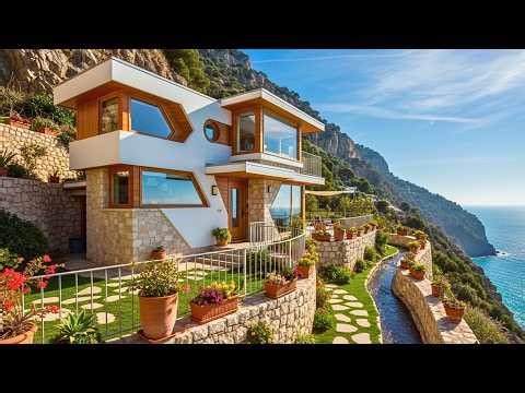 Futuristic Cliffside Ocean House With Curved Balcony Might Be The Boldest Viral Architecture Of The