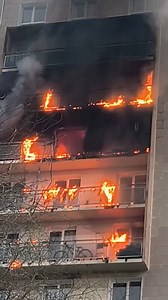 À Lille, une vidéo du bâtiment en feu, hier | Roubaix WEB
