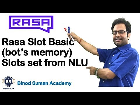 Rasa Chatbot Tutorial | How to use Slots (Bot's memory)| Slot set from NLU | RASA - 7