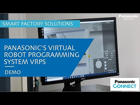 Panasonic's Virtual Robot Programming System VRPS