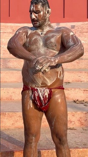 ice cold water challenge bath #viral #namatpehlwan #motivation #shorts