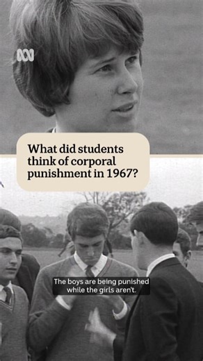 2.4K views · 67 reactions | What did students think of corporal punishment in 1967?  Choose your news on the ABC NEWS app and stay in the know via the link in our bio. #ABCNews #ABCNewsNSW #Sydney #History #Archival | ABC Sydney | Facebook