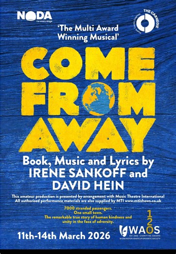Introducing our Come From Away cast! First up, meet Tony McGee. He's playing the role of Oz, the Newfoundland constable, and directing our production! Stay tuned for more cast interviews and dive into the incredible true stories behind the characters 🎭 🌎🎟 Get your tickets for Come From Away now showing 11th-14th March 2026 at the Carnegie Theatre & Arts Centre https://carnegietheatre.ticketsolve.com/ticketbooth/shows/873659063 #fyp#comefromawaymusical#workington#musicaltheatertok