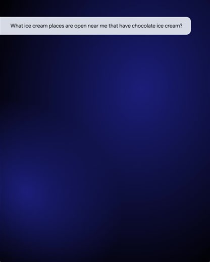 Google Maps AI Kit - Contextual View componentShowing an example of a Contextual View chat experience