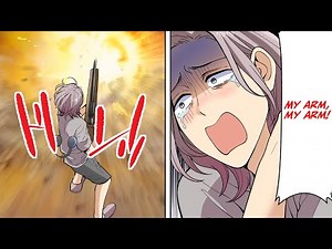 My arm came off! The gun went off and my senior was carried to the hospital... [Manga dub]