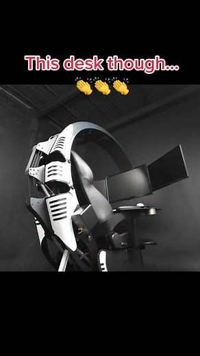 The ultimate workstation?! 😱 #desksetup #pcgaming #pcgamer #gaming #gaminglife #battlestation #furnituredesign #engineering #productdesign #takemymoney #shutupandtakemymoney #tiktokmademebuyit #ineedit #gadgets #futuretech #tech #gamertiktok