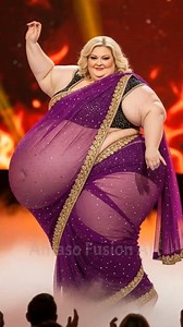 ❤️✨ The Crimson Red Sari Transformation that shocked America’s Got Talent! From gigantic surreal power to graceful beauty — this is pure cinematic magic on stage 🔥👏 Would you stand and cheer for her? 🌟 #AGT #DanceTransformation #CrimsonRed #ViralReels #RussianBeauty #StagePerformance #DanceReels #AIShorts #AGT2025 #TrendingNow #InstaDance #AmericaGotTalent | Amaso Fusion AI