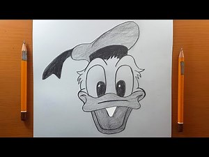 Come disegnare Paperino Disegno passo dopo passo | Tutorial e facile per i principianti a matita