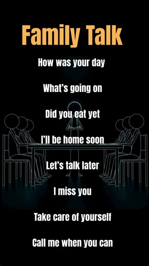 Family Talk 😳 Say This Naturally