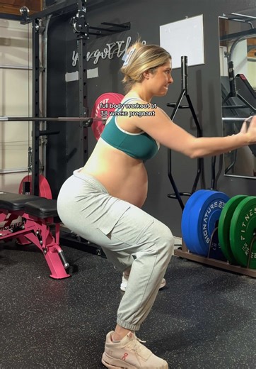 Full Body Workout for Pregnant Women at 38 Weeks
