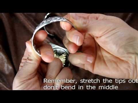 How To Wear Cuff Bracelets, Part 1: Adjusting for Fit