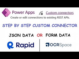 PowerApps Custom Connectors sending JSON DATA OR FORM DATA