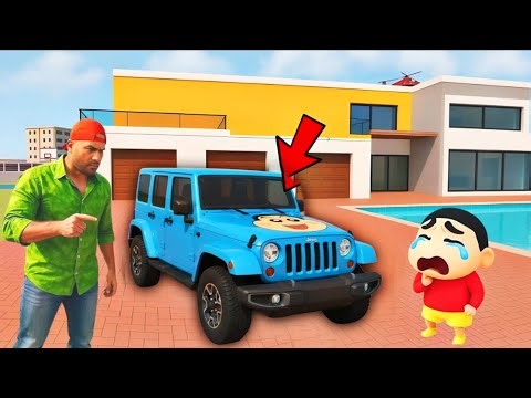 🎯 Jack & Shinchan Purchase jeep Car 💥😱 Indian Theft Auto Simulator 🔥🤩