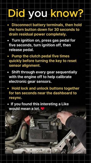 5 Quick Steps to Reset Your Car