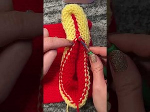 Waste Yarn Cast On And Cast Off method - Sentro Knitting Machine 101