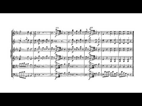 Mozart symphony 1 score