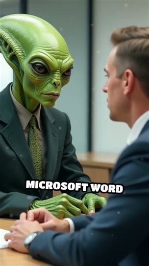 Alien Job Interview Goes Hilariously Wrong