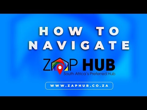 How to Navigate the ZAP HUB Platform