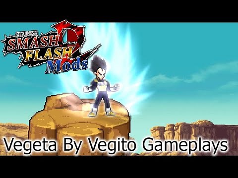 SSF2 MODS: Vegeta (by Vegito Gameplays) Showcase