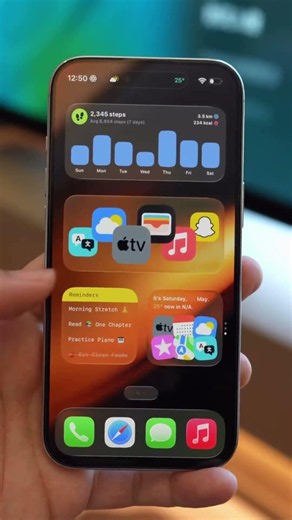 Next-Level iPhone Home Screen Customization! 😱 Hidden iOS Trick! 🔥 #arctech #tech