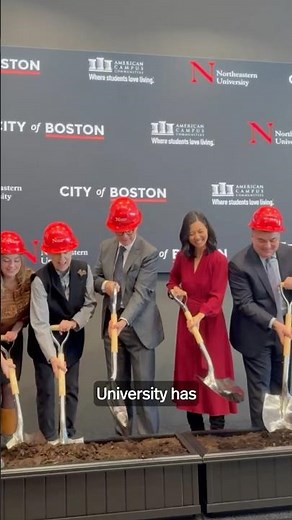Northeastern's new dorm: Building development is underway in Boston