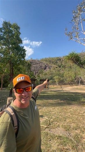 Natural infinity pool at the top of Gunlom Falls Kakadu | Trek’n Australia