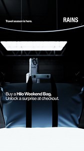 The Hilo Weekend Bag is a Rains icon for a reason. The waterproof travel bag balances a sleek aesthetic with waterproof functionality — providing ultimate protection to all your essentials. Unlock a surprise at checkout when you shop. Available on Rains.com and in Rains Stores. | RAINS | Facebook