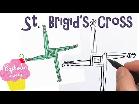 How To Draw Saint Brigid’s Cross